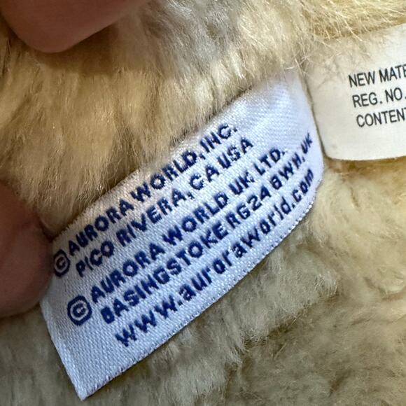 Aurora Golden Yellow Lab Retriever Dog 28" Long Plush Stuffed Animal Realistic - Picture 8 of 11